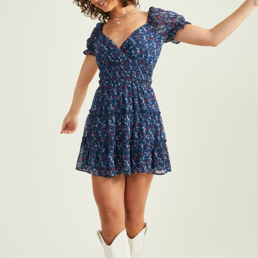 Caroline Floral Dress